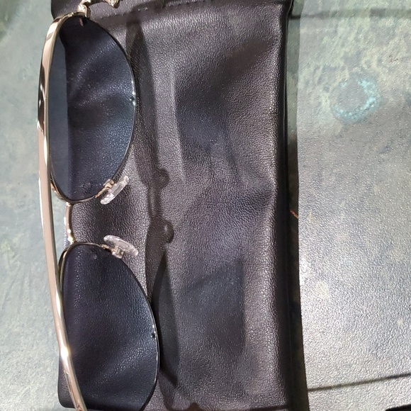 Quay High Key unisex Aviator UV Protection‎ silver wire frame Sunglasses new - Picture 7 of 10